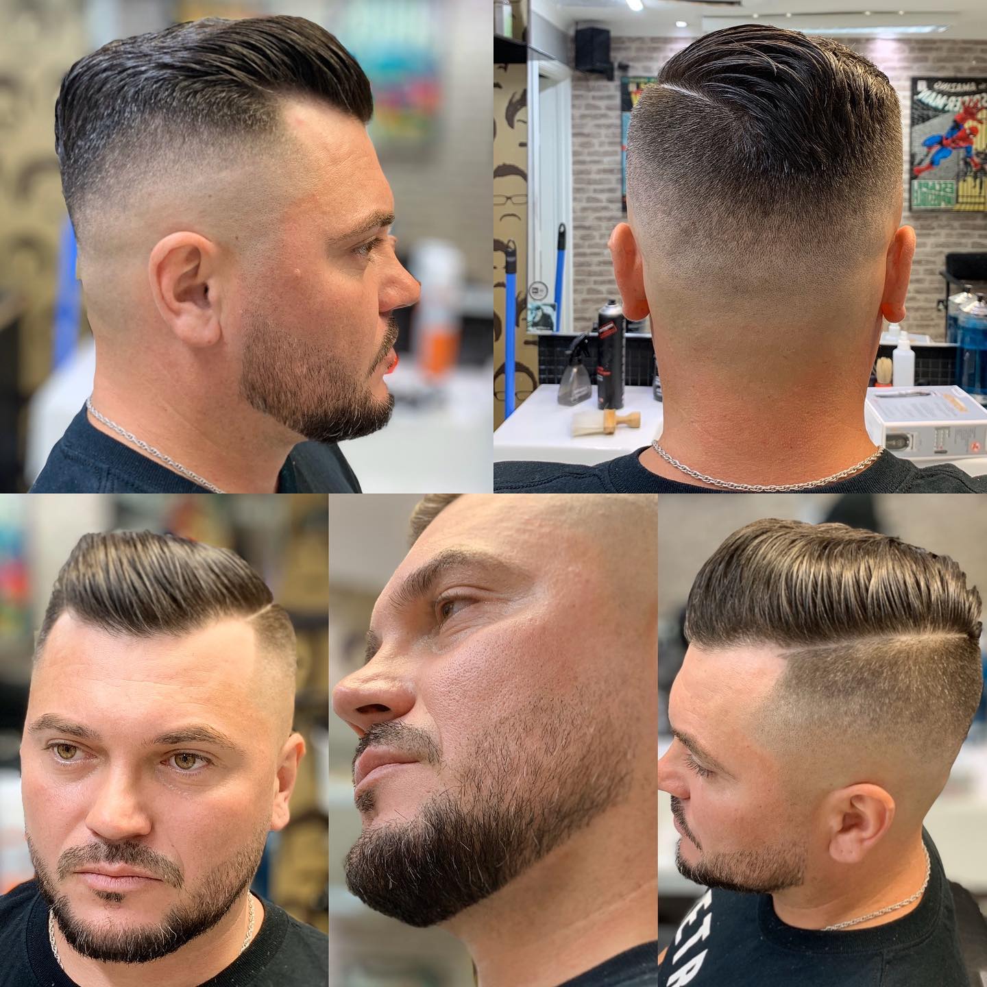 Mid Skin Fade Style